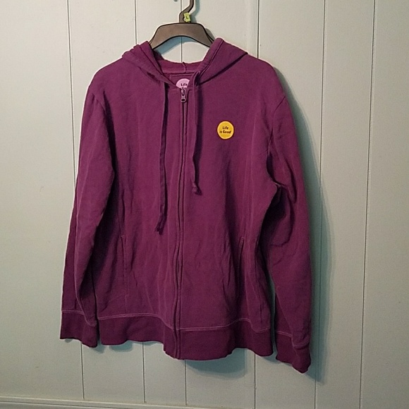 Life Is Good Tops Zipup Hoodie Poshmark